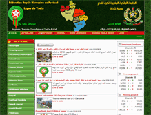 Tablet Screenshot of ligue-tadla-football.org